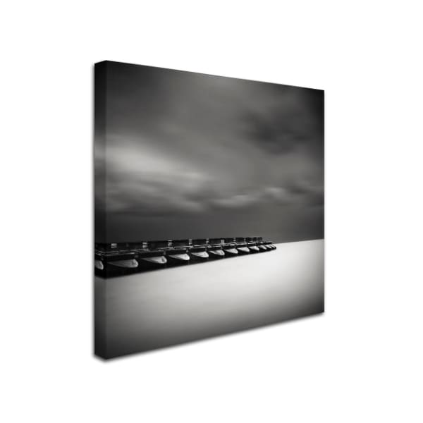 Rob Cherry 'Brighton Sea Defense' Canvas Art,24x24